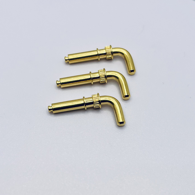 航空宇宙信号コネクタ コンタクト 3.6x19mm 直角ピン