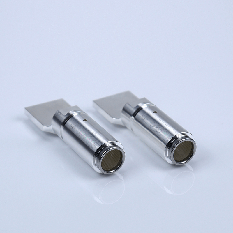 銅材料 CNC フライス部品 EV コンタクト端子高電流 & 彫刻クラウン スプリング メス ソケット