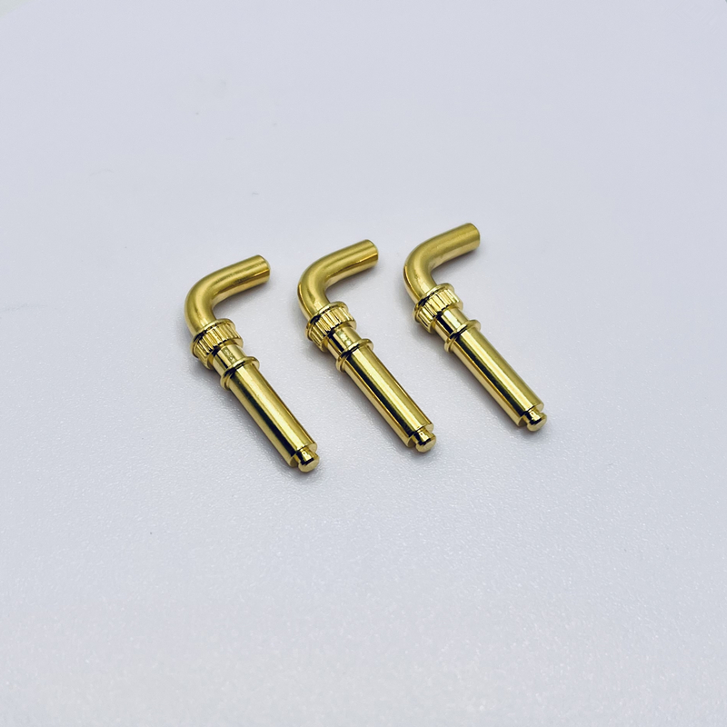航空宇宙信号コネクタ コンタクト 3.6x19mm 直角ピン